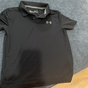 Boys Under Armour Golf Shirt. Worn twice. Like new.